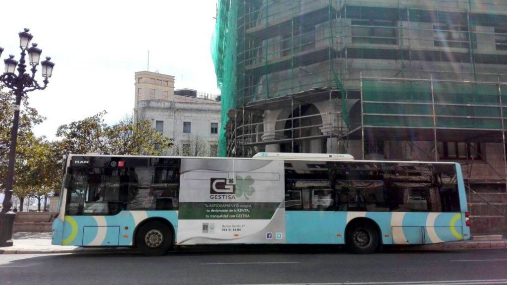Publicidad autobuses Gestisa